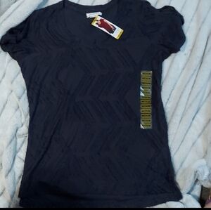 NWT Navy Peace & Pearls Vneck T-shirt